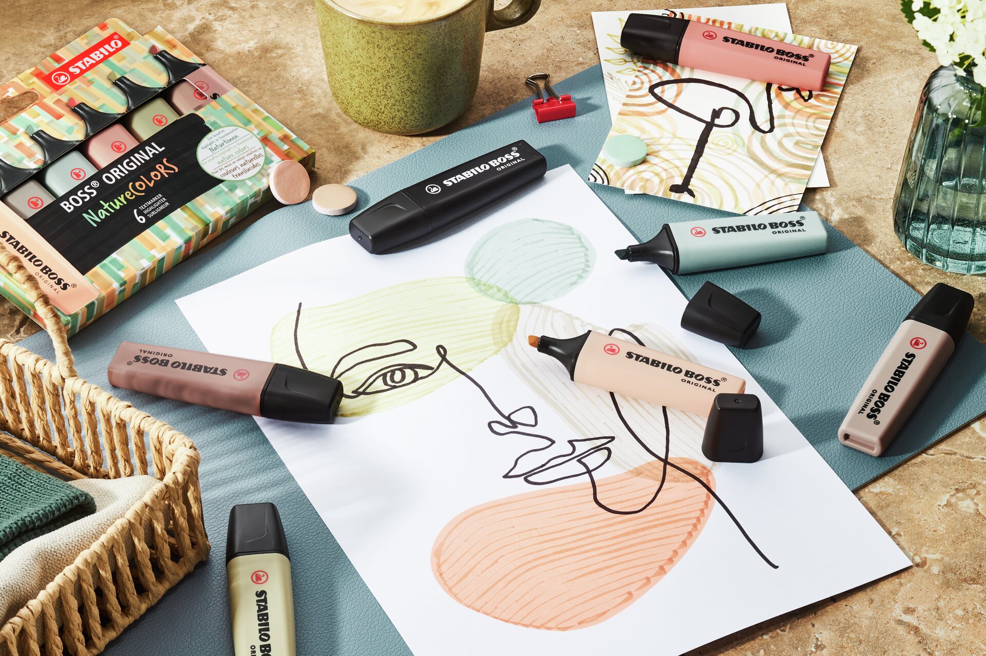 Highlighter STABILO BOSS ORIGINAL NatureCOLORS